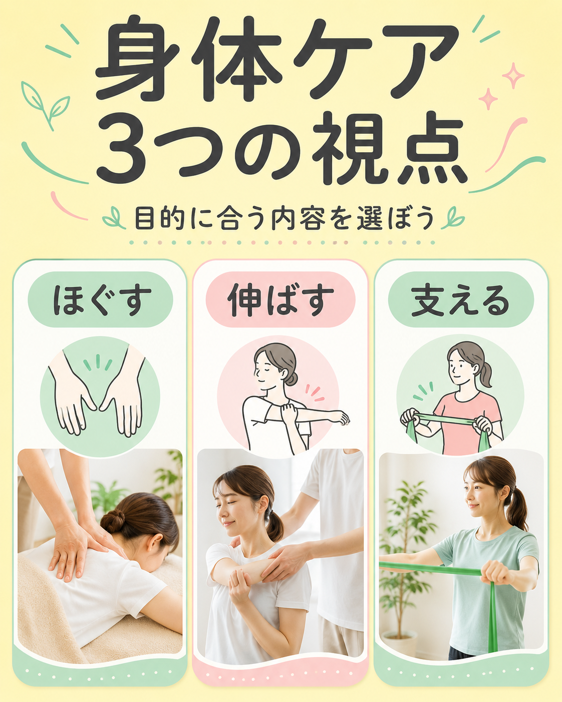 リラクボディ泉東口店の施術内容と相談環境